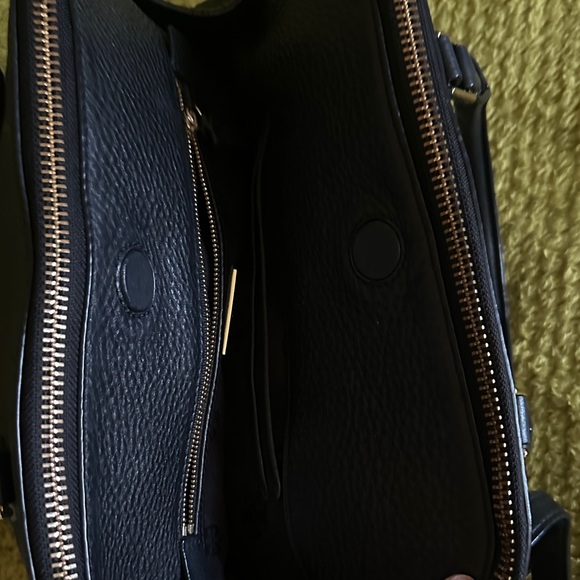 Tory Burch Black Leather Satchel - Picture 8 of 12